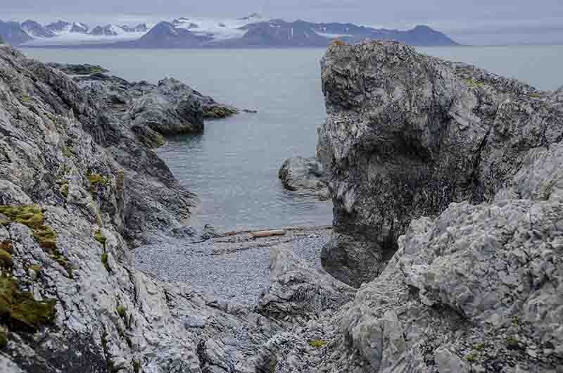 163 - Noruega - islas Svalbard - isla de Spitsbergen - Midterhuken